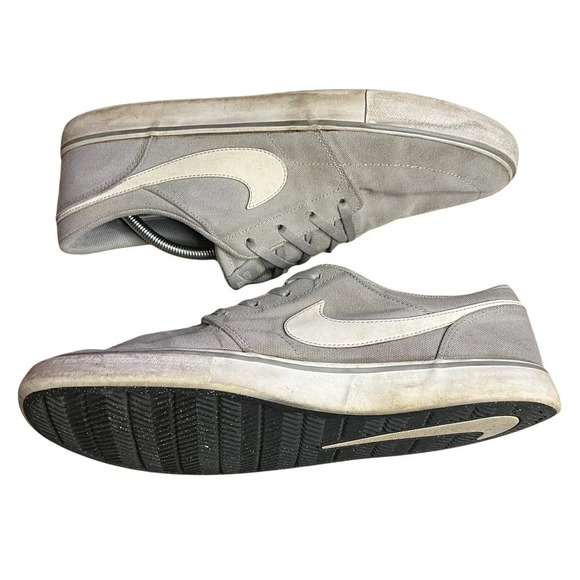Nike SB Portmore II Solar Canvas Men\'s Sixe 12 Gray Low Top Skate Shoes/Sneakers main image 8